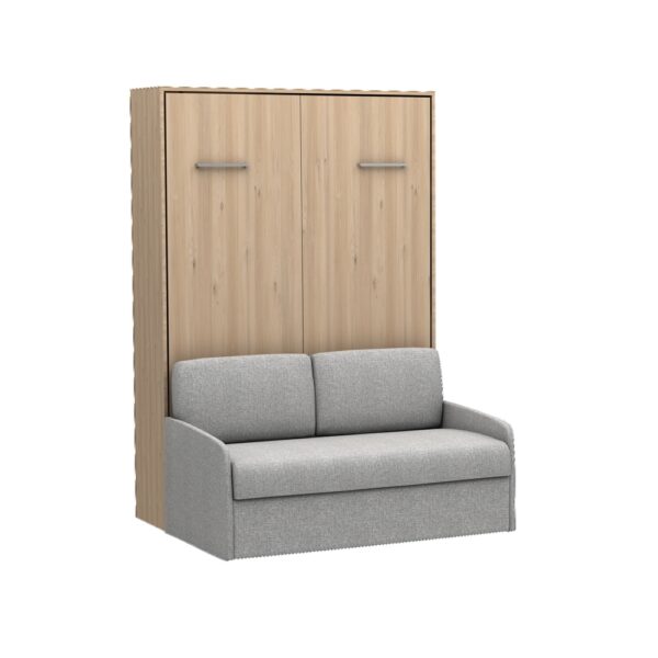Lit escamotable vertical avec canapé 140 x 200 cm - MULTIMO SOFA