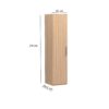 armoire-1-porte-multimo-50x216cm-chene_1 Armoire 1 porte largeur 50 cm - MULTIMO