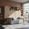 armoire-demi-porte-multimo-50x216cm-chene_1 Armoire 1 porte largeur 50 cm - MULTIMO