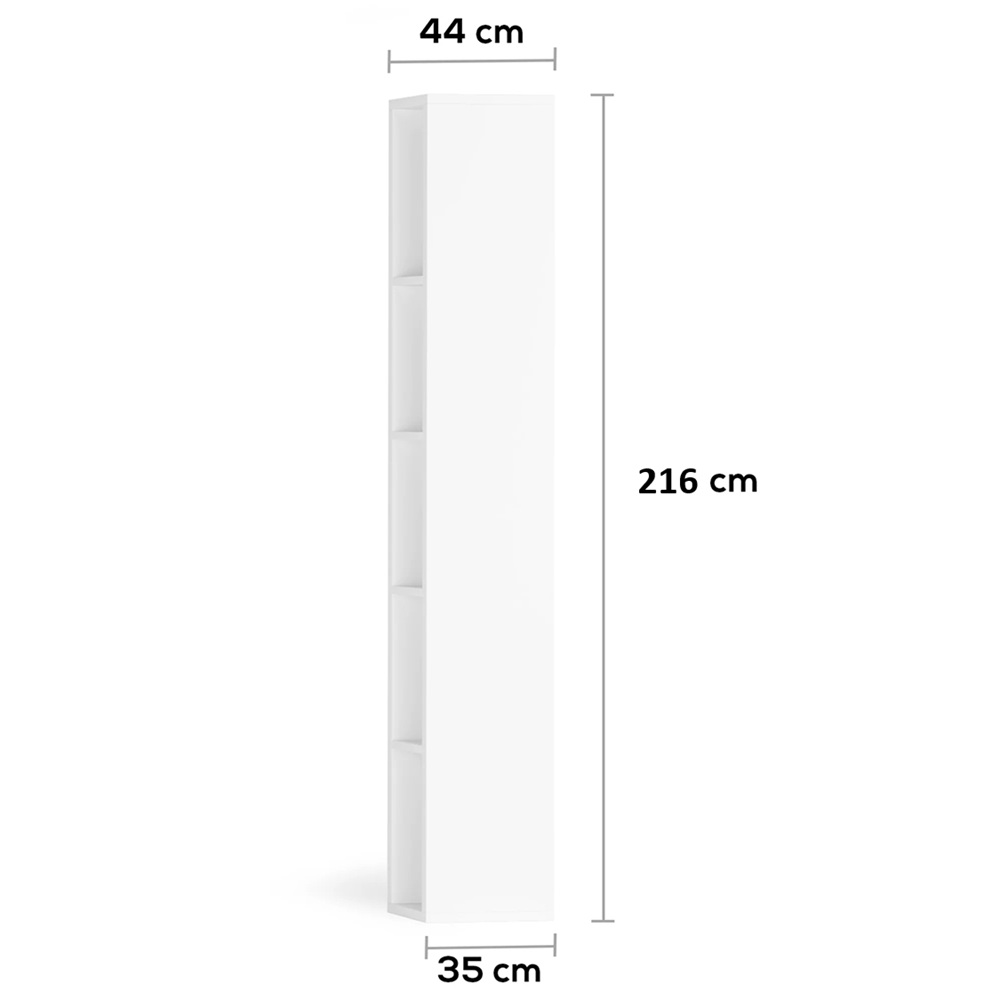 Colonne de rangement 5 niches largeur 24 cm - MULTIMO