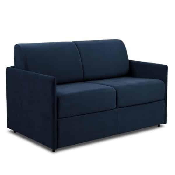 Canapé convertible express 2 places velours Amore - COLOSSE