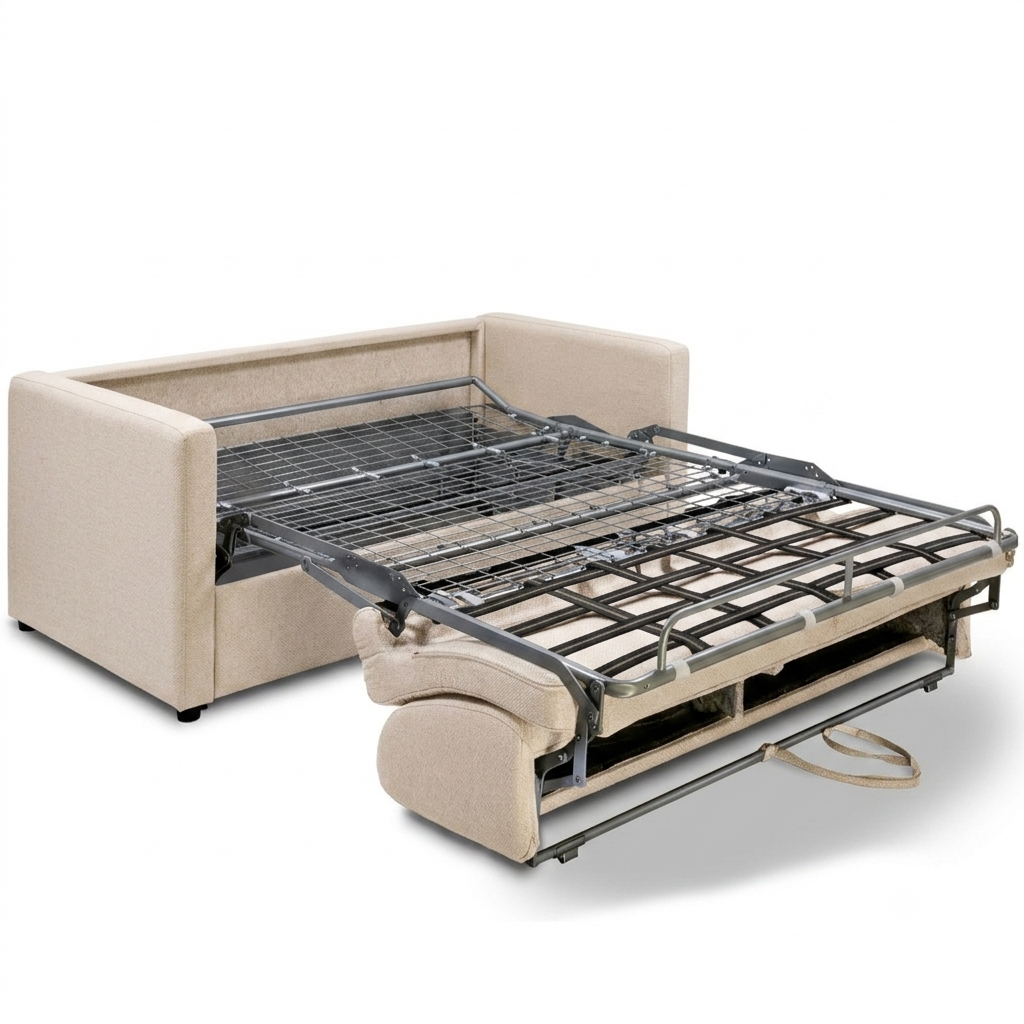 Canapé convertible express 2 places Tissu tissé - GRANDIOSE