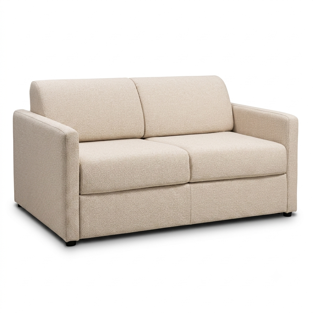 Canapé convertible express 2 places Tissu tissé - GRANDIOSE