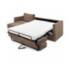 Canapé d'angle réversible convertible express 120 cm velours côtelé - IBIZA