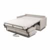 Canapé convertible express 2 places sommier lattes tissu chenillé - RASPAIL