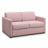 rose flamant 16 -4 Canapé convertible express 3 places lattes Tissu tissé - GRANDIOSE