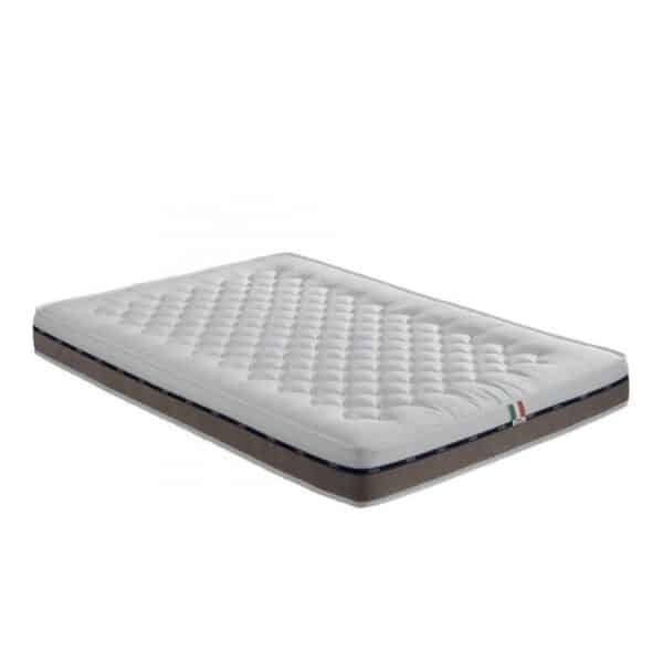 Matelas mousse mémoire de forme 120 x 195 cm épaisseur 17 cm - SOGNO MEMORY
