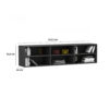 Surmeuble de rangement 212 x 52 x 44 cm - MULTIMO