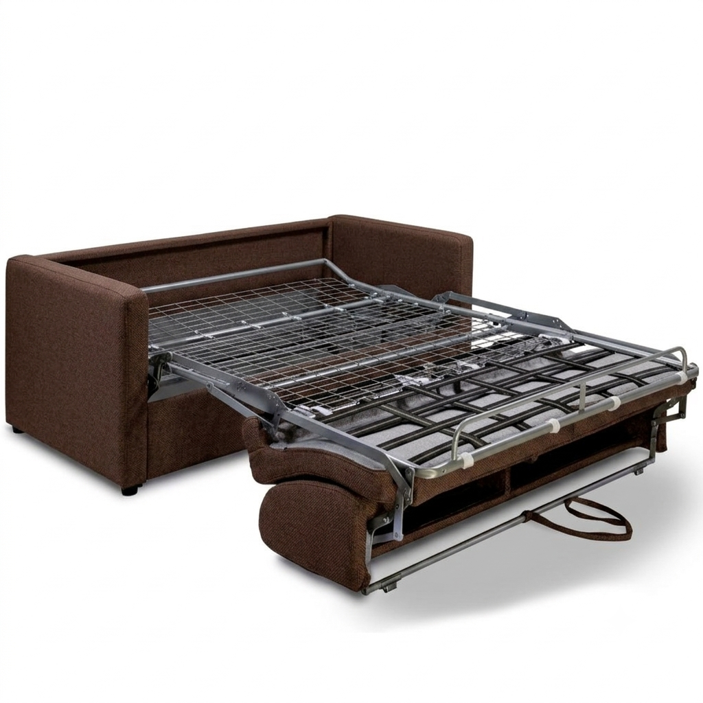 Canapé convertible express 4 places Tissu tissé - GRANDIOSE