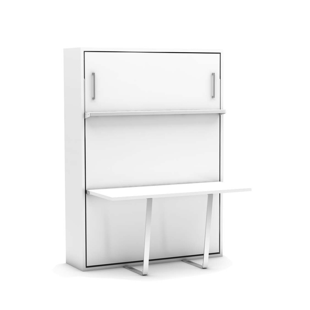 Lit escamotable vertical avec bureau 140 x 190 cm - LOFT DESK