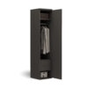 217antrasit-dolap Armoire 1 porte largeur 50 cm - ROYAL MULTIMO