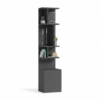 219_antrasit 2 Colonne bibliothèque largeur 50 cm - ROYAL MULTIMO