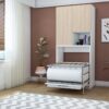 Lit pliable escamotable 90x200cm matelas à ressort 16cm - MIDI CAPSULE