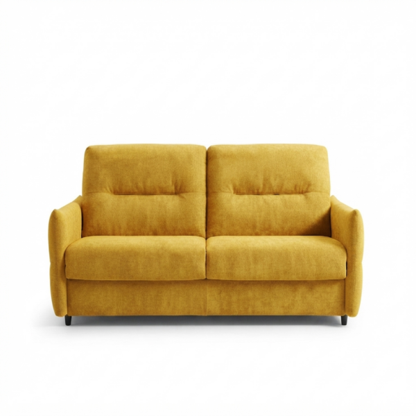Eolo jaune rebel 1 Canapé convertible 4 places tissu Tweed - EOLO
