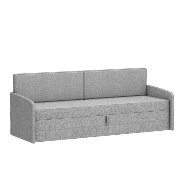 Canapé pour lit escamotable horizontal Tissu Tweed - MULTIMO