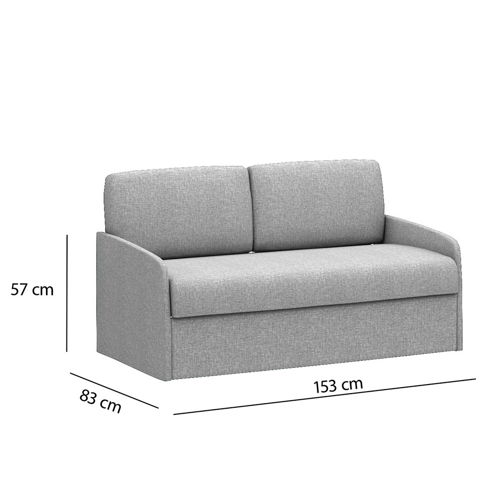 Sofa_Verticalölçü Lit escamotable vertical avec canapé 140 x 200 cm - MULTIMO SOFA