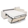 Canapé d'angle réversible convertible express 140 cm sommier lattes velours Ambience - BILBAO