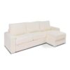 Canapé d'angle réversible convertible express 140 cm sommier lattes velours Ambience - BILBAO