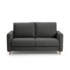 Canapé convertible 4 places tissu Tweed - CADIX