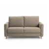Canapé convertible 3 places tissu Tweed - CADIX