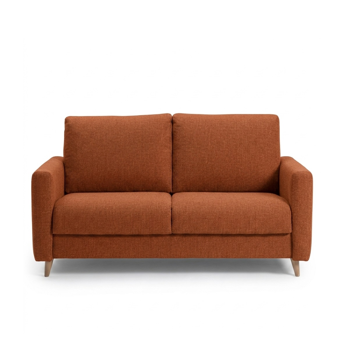Canapé convertible 2 places tissu Tweed - CADIX
