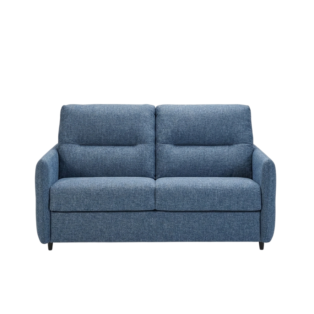 Canapé convertible 4 places tissu Tweed - EOLO