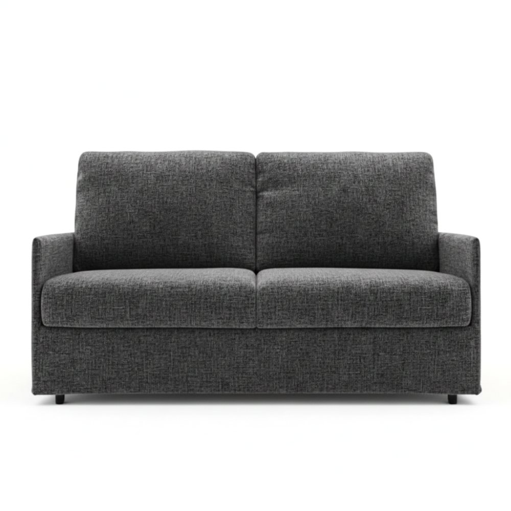 Canapé convertible 3 places Tissu Structuré Mid West - ZELIT