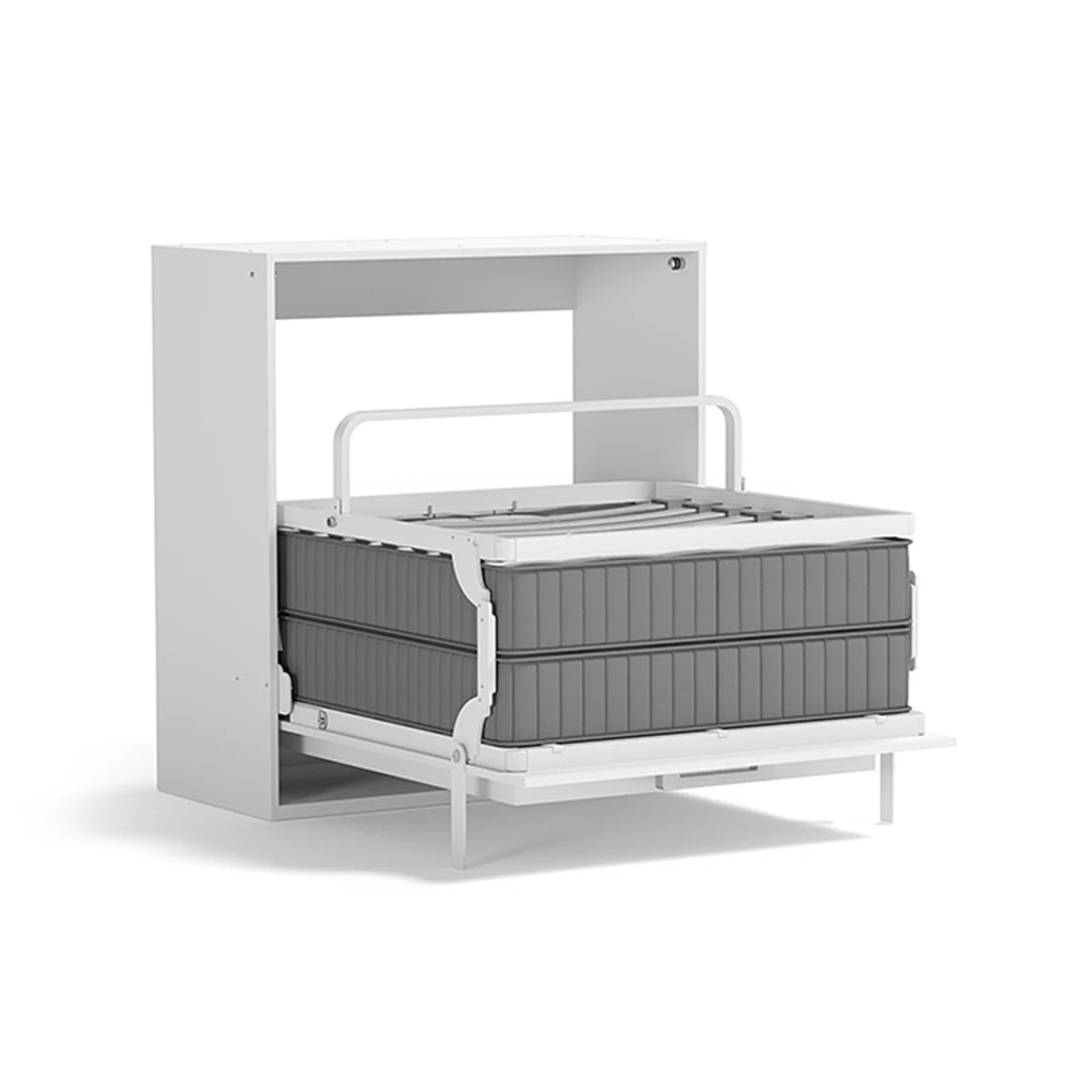 Lit pliable escamotable 90x200cm matelas à ressort 16cm - MIDI CAPSULE