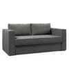 Canapé convertible express 4 places tissu tweed - IBIZA