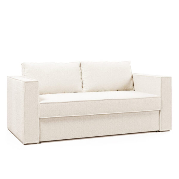 Canapé convertible express 3 places tissu tweed - IBIZA