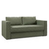 Canapé convertible express 2 places tissu tweed - IBIZA