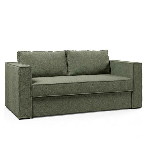 Canapé convertible express 2 places tissu tweed - IBIZA