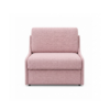 Fauteuil convertible express sommier lattes Tissu tissé - RISTRETTO