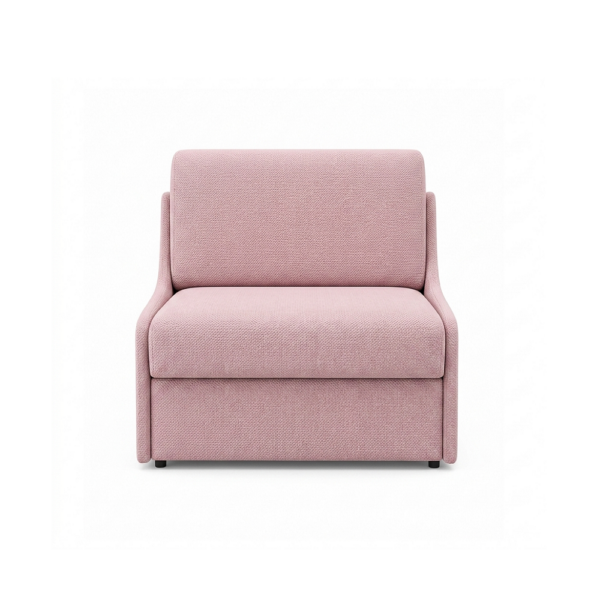 twist rose 16 - ristretto Fauteuil convertible express sommier lattes Tissu tissé - RISTRETTO