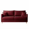 varenne 9-mistral 1 Canapé convertible express 160 cm sommier lattes tissu tweed - VARENNE