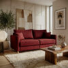 varenne 9-mistral amb Canapé convertible express 160 cm sommier lattes tissu tweed - VARENNE