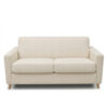 virgola ivoire 1 Canapé convertible express 3 places tissu tweed Mistral - VIRGOLA