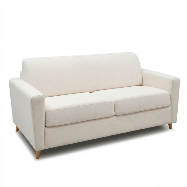 virgola ivoire 3 Canapé convertible express 3 places tissu tweed Mistral - VIRGOLA