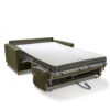 Canapé convertible express 4 places tissu tweed Mistral - VIRGOLA
