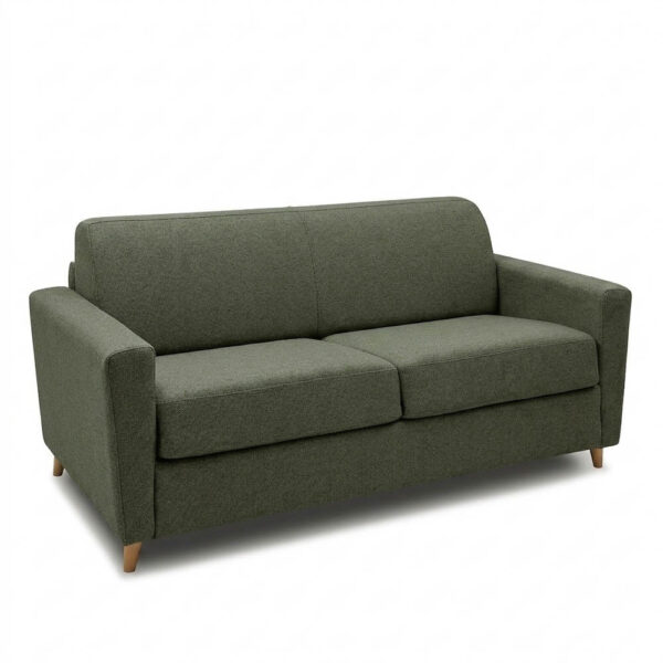 Canapé convertible express 4 places tissu tweed Mistral - VIRGOLA